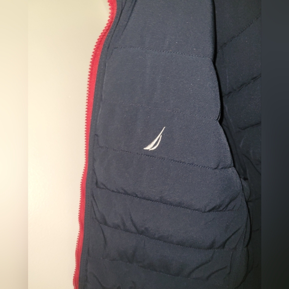 Nautical Slim Down Jacket Reversible - Picture 11 of 13